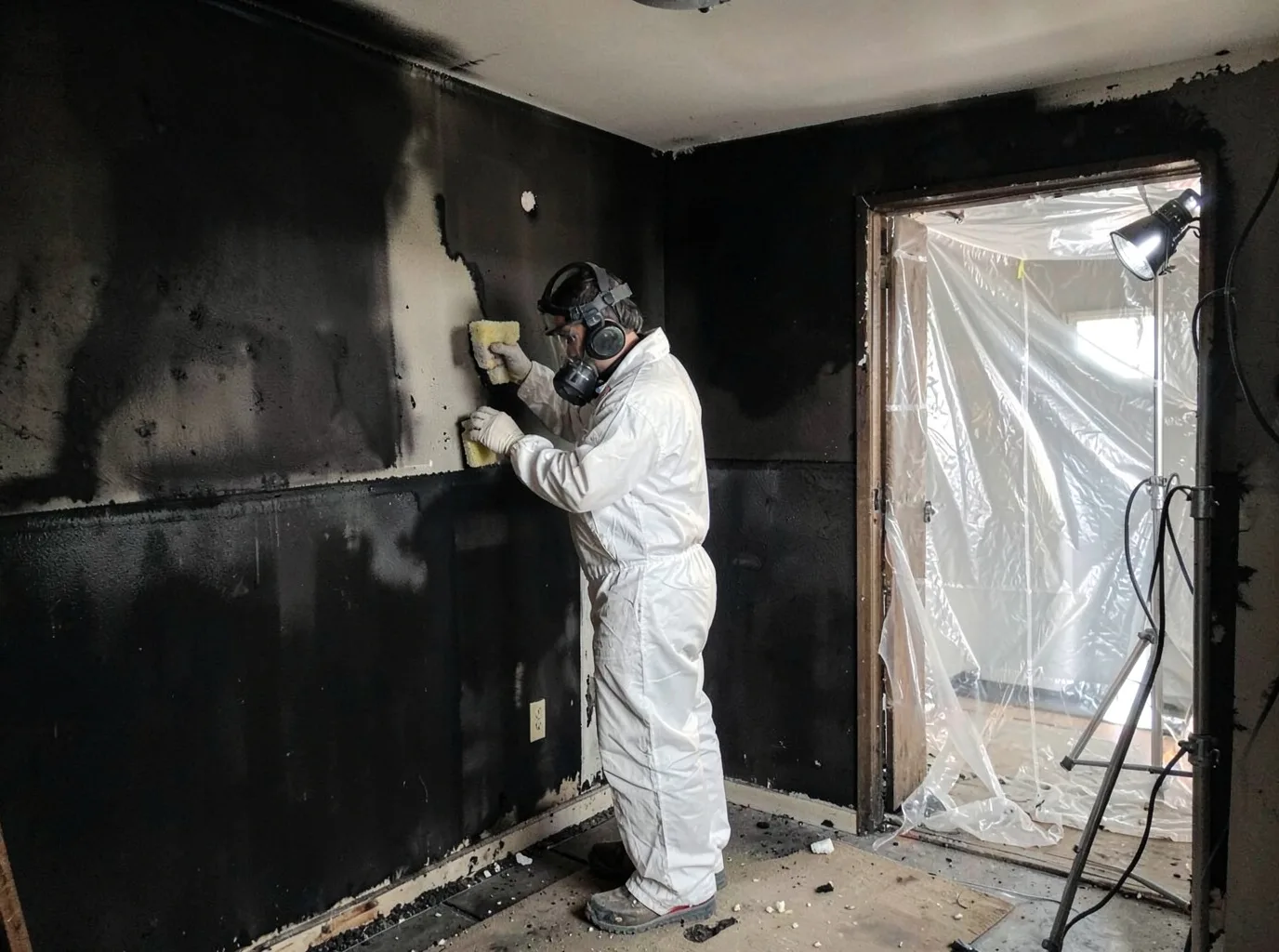 Fire Damage Restoration company in Manter, KS